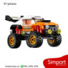Stunt Truck  - City Bela - 97 piezas