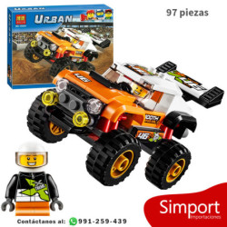 Stunt Truck  - City Bela - 97 piezas