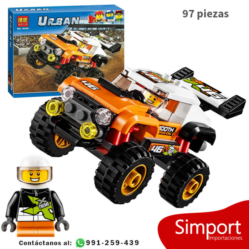Stunt Truck  - City Bela - 97 piezas
