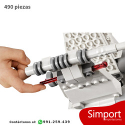 Nave X-Wing White de Luke skywalker  v2021 - Star Wars  - 490 piezas