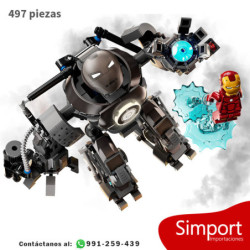 Iron Man caos de Iron Monger  - Avengers - Marvel - 497 piezas
