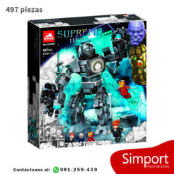 Iron Man caos de Iron Monger  - Avengers - Marvel - 497 piezas