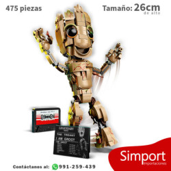 Groot  - Marvel - 475 piezas