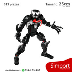 Figura Venom - Marvel  - 319 piezas