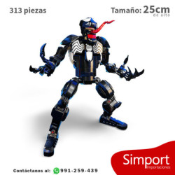 Figura Venom - Marvel  - 319 piezas