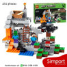 Mina, lava Minecraft - 251 Piezas