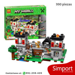La fortaleza  - Minecraft - 990 piezas