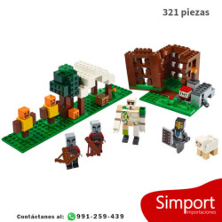 El puesto de saqueadores  - Minecraft  - 321 piezas