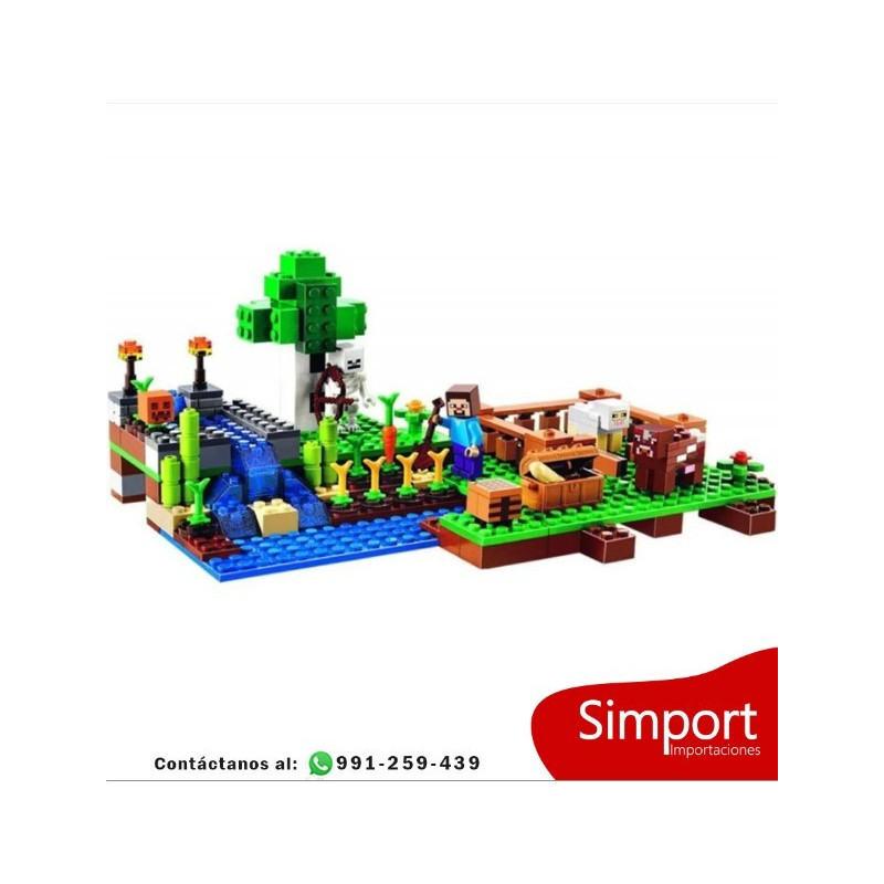 La Granja - Minecraft  - 262 Piezas