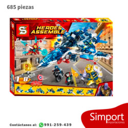 Quinjet  V2  - Marvel  - 685 piezas