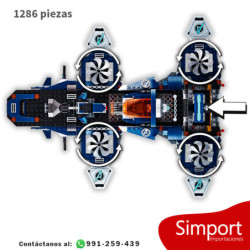 Helitransporte de los Vengadores  - Marvel - 1286 piezas