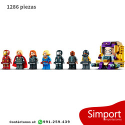 Helitransporte de los Vengadores  - Marvel - 1286 piezas