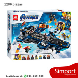 Helitransporte de los Vengadores  - Marvel - 1286 piezas
