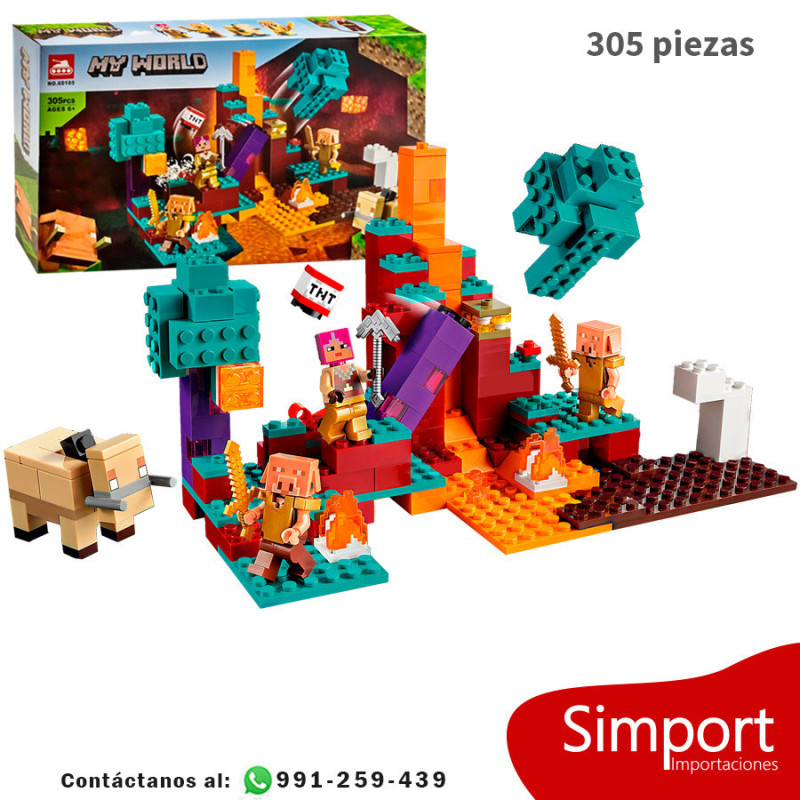 Bosque Deformado  - Minecraft - 305 piezas