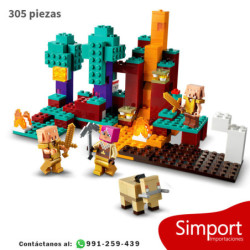 Bosque Deformado  - Minecraft - 305 piezas