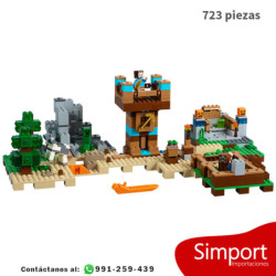 Caja modular 2.0 - Minecraft  - 723 piezas