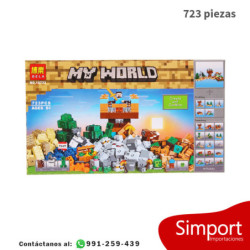 Caja modular 2.0 - Minecraft  - 723 piezas