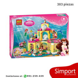 El Palacio Submarino de Ariel - Disney - 383 piezas
