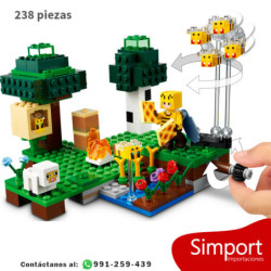 Granja de abejas - Minecraft - 238 piezas