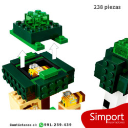 Granja de abejas - Minecraft - 238 piezas