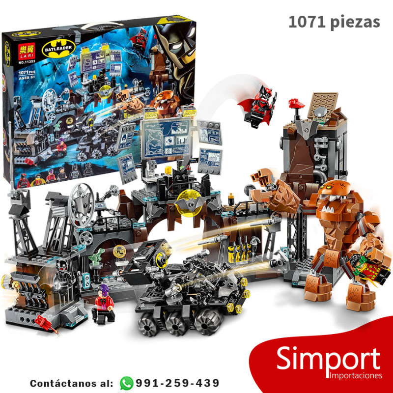 Irrupción de Clayface en la Baticueva - Batman  - DC Comics - 1071Piezas