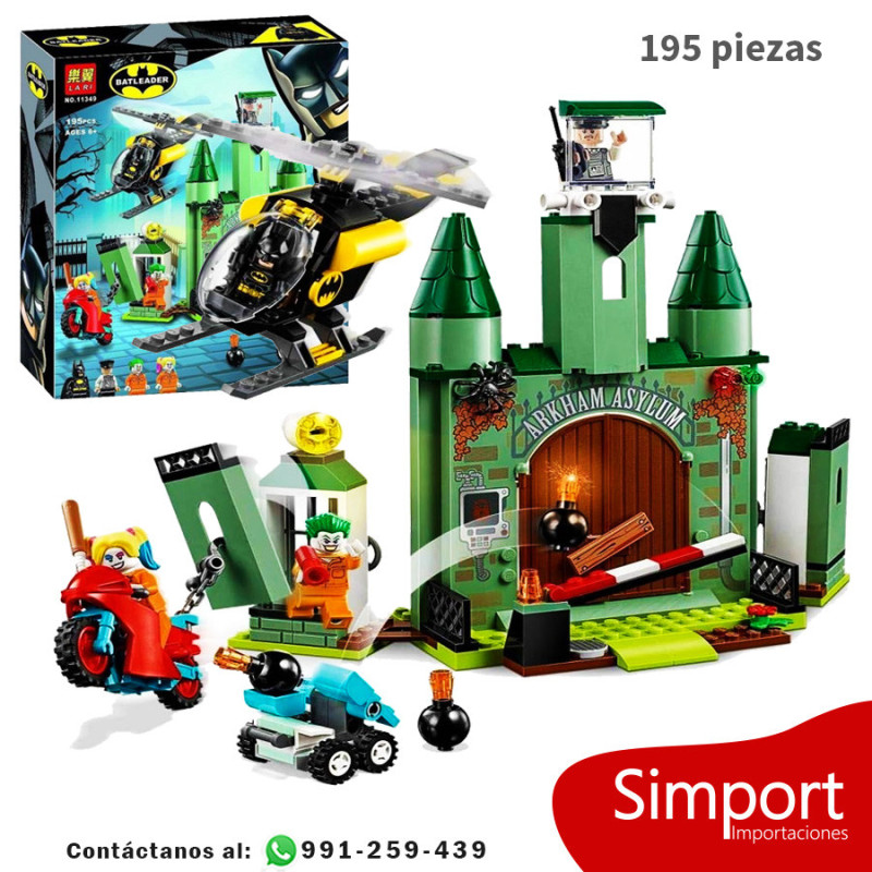 Batman y la Huida del Joker - DC Comics  - 195 piezas