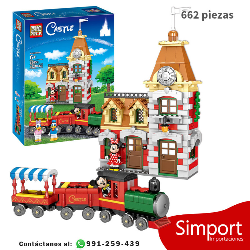 Tren de Mickey Mouse en la Estación Disney - 662 Piezas