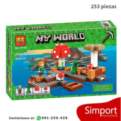 Vaca Hongo - Minecraft - 253 piezas