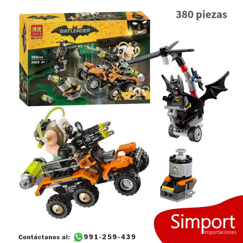 Camión tóxico de Bane - Batman  - DC Comics - 380 piezas