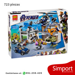 Batalla en el Complejo de los Vengadores - Avengers - Marvel - 723 piezas