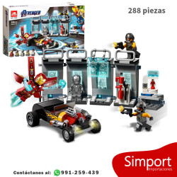 Armería de Iron Man - Marvel  - 288 piezas