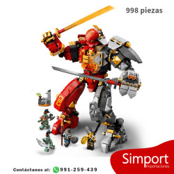 Mecánico de piedra de fuego - Ninjago  - 998 piezas