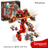 Mecánico de piedra de fuego - Ninjago  - 998 piezas
