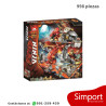 Mecánico de piedra de fuego - Ninjago  - 998 piezas