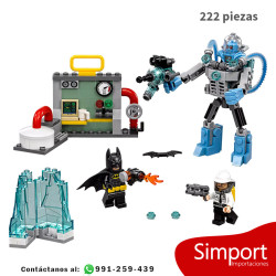 Ataque gélido de Mr. Freeze - Batman  - DC Comics - 222 piezas