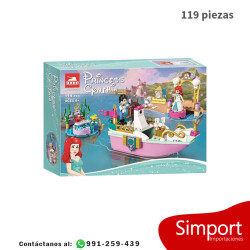 Barco de Ceremonias de Ariel - Disney Princess  - 119 piezas
