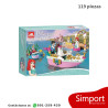 Barco de Ceremonias de Ariel - Disney Princess  - 119 piezas