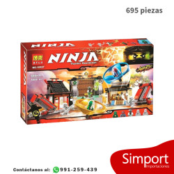 Área de Entrenamiento de Airjitzu  - Ninjago - 695 piezas