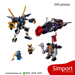 Killow vs Samurái X - Ninjago  - 565 piezas