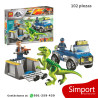 Camión de rescate del Raptor  - Jurassic World - 102 piezas