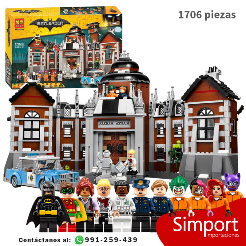 Asilo Arkham - Batman - DC Comics  - 1706 piezas