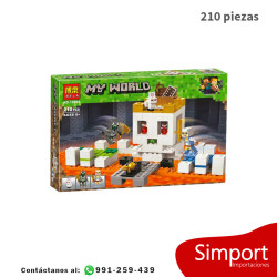 La Arena de la Calavera - Minecraft  - 210 piezas