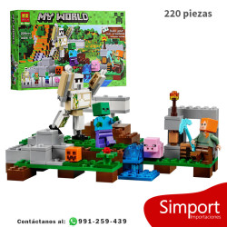 El gólem de hierro - Minecraft  - 220 piezas