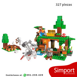 Batalla por tesoros  - Minecraft - 327 piezas
