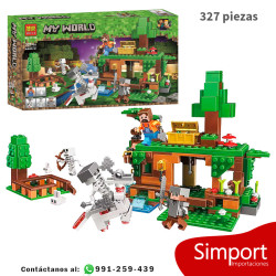 Batalla por tesoros  - Minecraft - 327 piezas