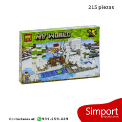 Pesca en hielo  - Minecraft - 215 piezas