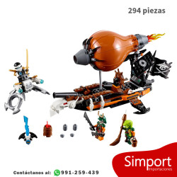 Zepelín de asalto - Ninjago  - 294 piezas