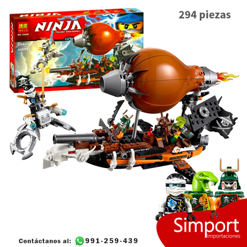 Zepelín de asalto - Ninjago  - 294 piezas