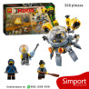 Submarino medusa volador - Ninjago  - 368 piezas