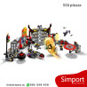 Cuartel general de H.D.G.  - Ninjago - 558 piezas
